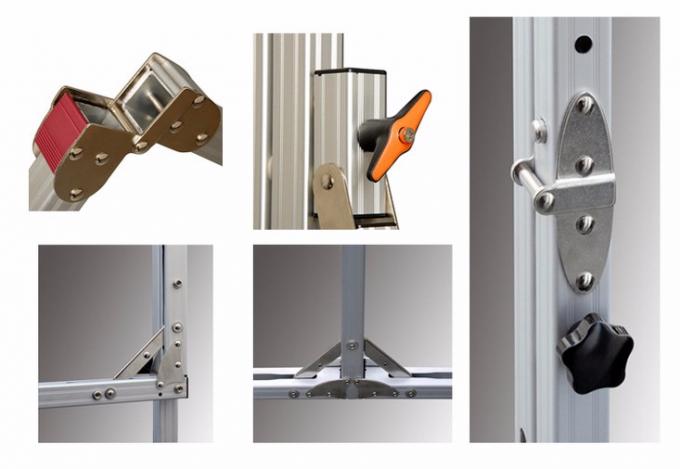 120インチ前後投影 立体金属3DPVC織物付き 携帯投影スクリーン 3