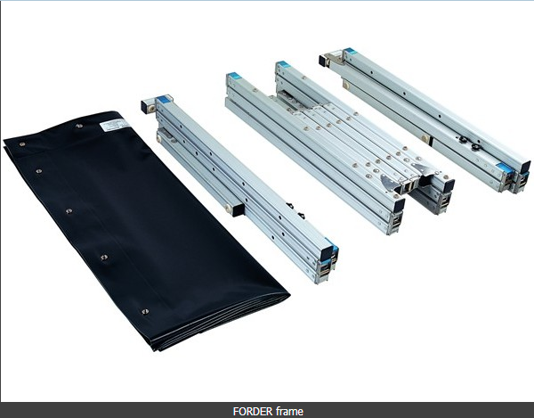 120インチ前後投影 立体金属3DPVC織物付き 携帯投影スクリーン 16