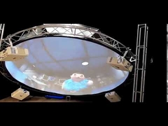 曲げられたスクリーン