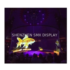 PepperScrim high transparent holographic mesh screen material for hologram exhibition