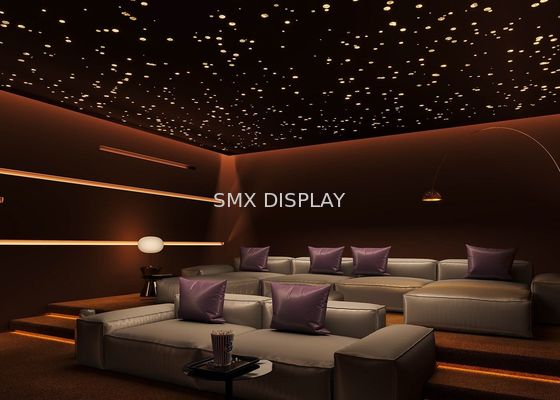 品質 ポリエステル有機質繊維板の繊維光学の星の天井灯9mmの厚さの容易な取付け 工場