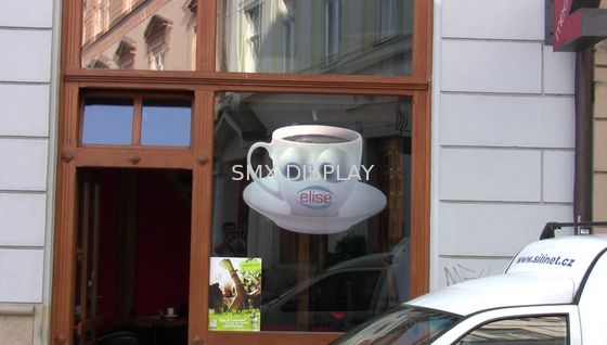 品質 100um透明な背面映写のフィルムの店の窓のためのレーザー光線写真スクリーン・フィルム 工場