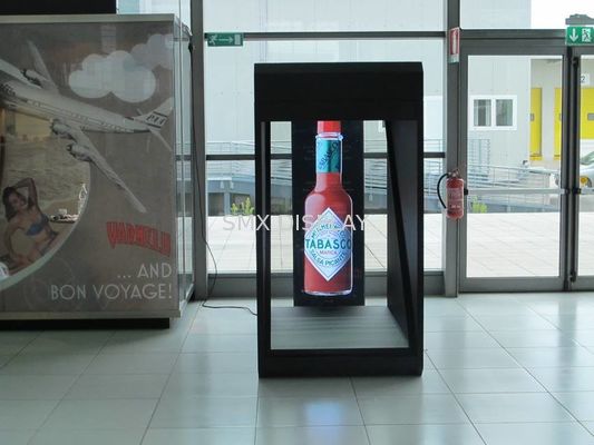 品質 3D 180"レーザー光線写真投射のピラミッドのホログラムの表示宝石箱 工場