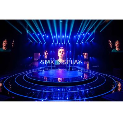 品質 3.1m Holoのガーゼ スクリーン、3Dレーザー光線写真網目スクリーンは空で浮かぶイメージを生成する 工場