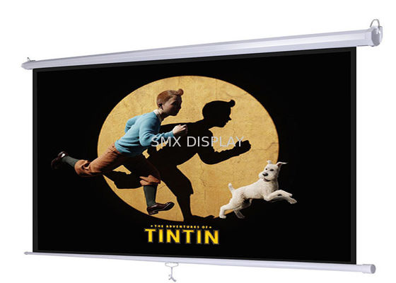 品質 16:9はオフィスの学校の教室のために60インチの手動プロジェクター選別する 工場