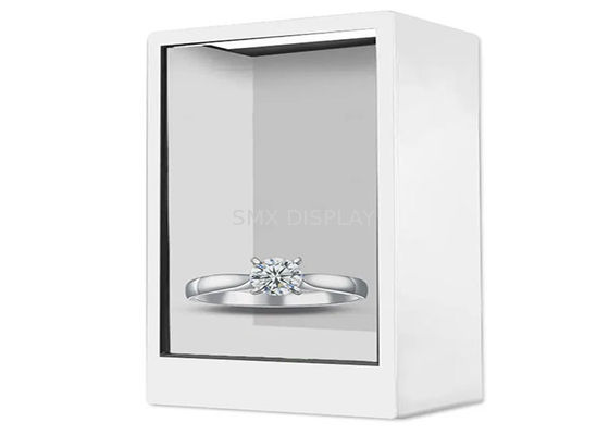 品質 55インチのタッチ画面3Dのレーザー光線写真ディスプレイ・ケース縦の透明なLCDのショーケース 工場