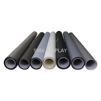 品質 3D透明なレーザー光線写真投射のフィルムの灰色の白く黒い後部ホログラムの窓ホイル 工場