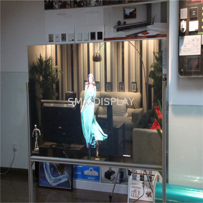 品質 ミラー/黒の背面映写3Dのレーザー光線写真表示130um厚さの800:1の対照 工場