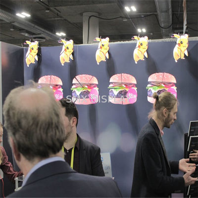 品質 レーザー光線写真PCアルミニウムLEDのファン3D/3Dホログラム プロジェクターIth 175の視野角 工場