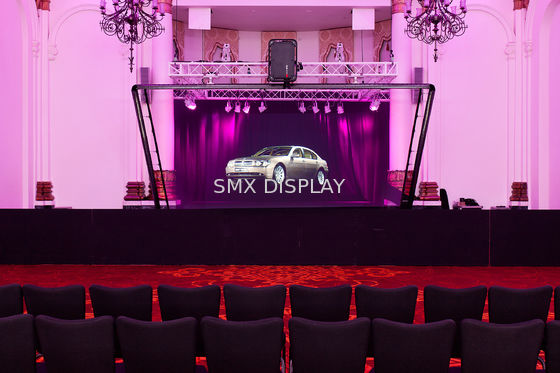 品質 3Dレーザー光線写真ビデオ プロジェクター5x30m透明なMusionレーザー光線写真アイライナー ホイル 工場