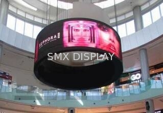 HDの映画館のシミュレーター システムのための聴覚的に穴があいた曲げられたプロジェクター スクリーン