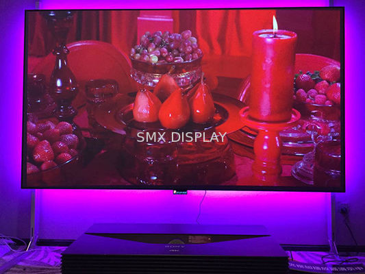 品質 Edgeless固定わくスクリーン、固定壁プロジェクター スクリーンHDTV 16/9のフォーマット0.8の利益 工場