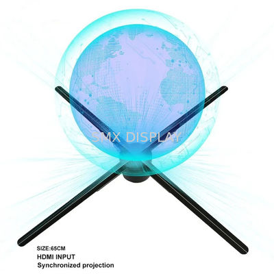 品質 Hdmiホログラムファン 65cm 3dファン ホログラムディスプレイ Hdmi同期 コンピュータインタラクティブな3dホログラムプロジェクター 工場