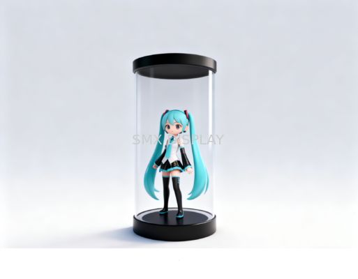 品質 5インチ ホロチューブ ミニ 3D ホログラムディスプレイ ホログラフィックシリンダー 透明スクリーン 工場