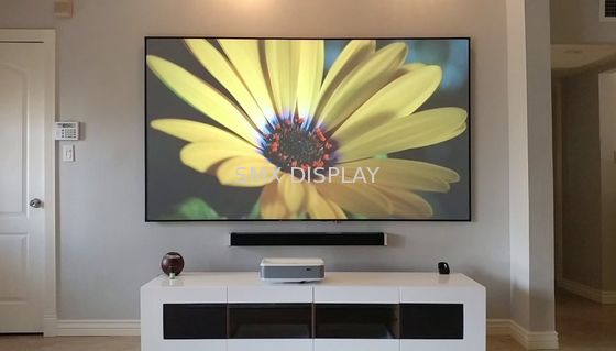 品質 映画館の固定わくスクリーンのダイヤモンドの反軽いプロジェクター パネル170°の視野角 工場