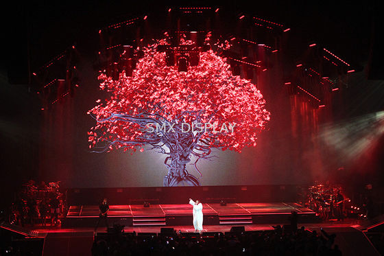 品質 透明なレーザー光線写真映写幕のポリアミドの物質的な3Dホログラム ショー 工場