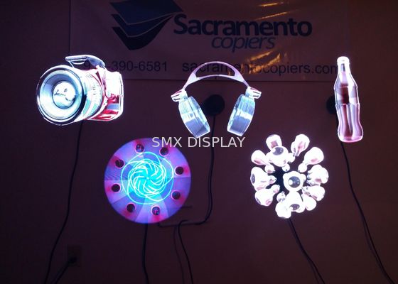 品質 浮遊3Dレーザー光線写真表示110 - 240V屋内3dホログラムの表示 工場