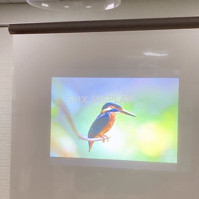 品質 ダーク グレーの自己接着背面映写ホイル、展示会のための前部投射のフィルム 工場