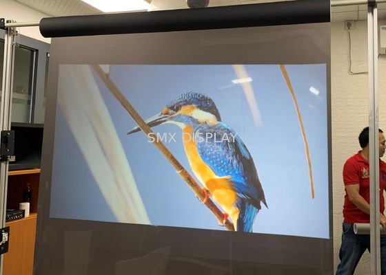 品質 飾窓の広告のために自己接着ハイ・コントラスト ミラーの背面映写のフィルム 工場