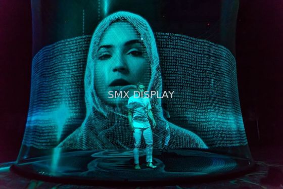 品質 透明で見えないレーザー光線写真3D網目スクリーンPepperscrim 工場