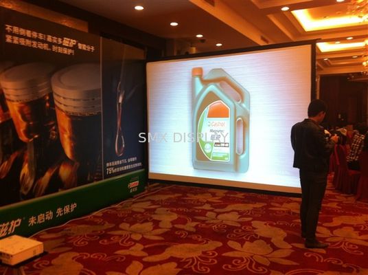 品質 16/9 250"屋外及び屋内速い折目の背面映写スクリーン、速い折目スクリーン 工場