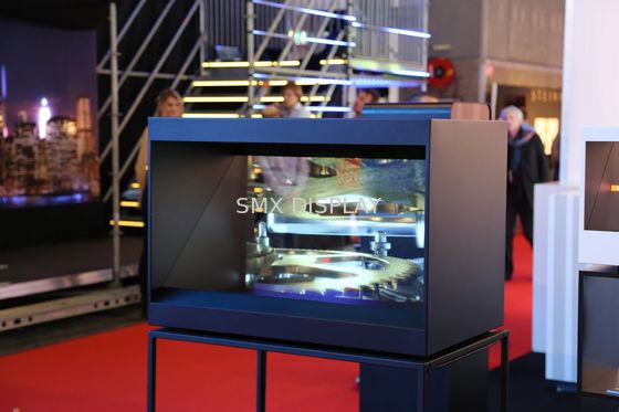 品質 小売りの表示のための側面図22のインチLEDライトHolocube 1つの3Dのレーザー光線写真表示 工場