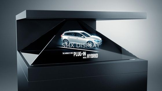 品質 宝石類、セリウムの証明書のための 42 インチ 3D のホログラムのピラミッドの広告の表示 工場