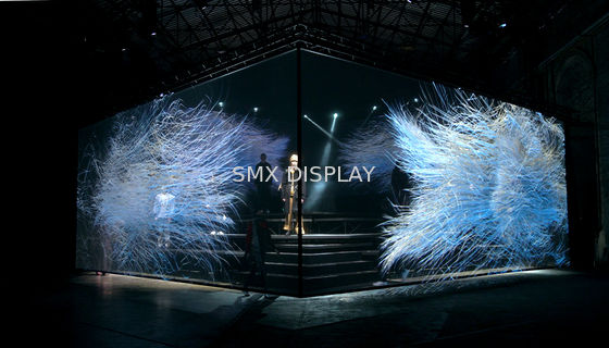 品質 透明な3Dホログラムの投射のガーゼ レーザー光線写真スクリーンのポリアミド材料 工場